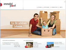 Tablet Screenshot of immobilpoint.com
